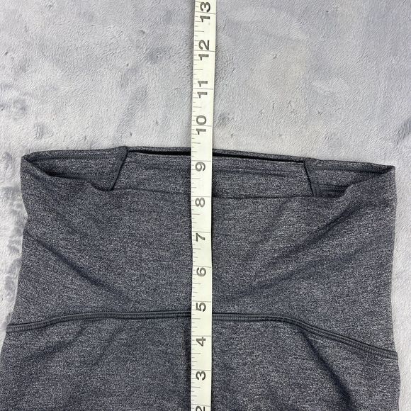 Lululemon Train Times 7/8 Pant 25” Heathered Black Women’s Size 2 W5AOPS - Picture 8 of 9